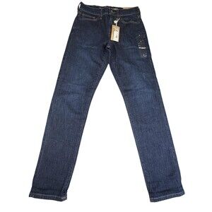 Eddie Bauer WR Boyfriend Jeans Womens 0 Blue Mid Rise Slim Stretch Denim 26x30